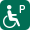 障がい者や要介護高齢者、妊産婦、けが人などで、歩行が困難な人が利用できる駐車場（おもいやり駐車場）があります