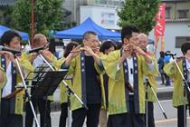 写真：篠笛演奏