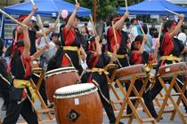 写真：和太鼓演奏