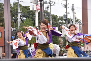 写真：よさこい