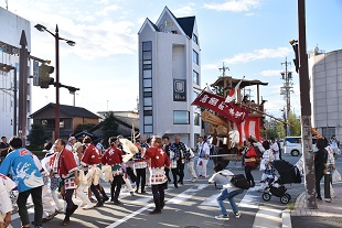 写真：御薗町奉曳団