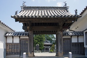 写真：寂照寺　山門