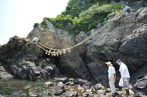 写真：神前普請