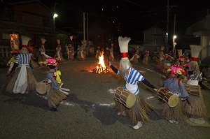 写真：中小俣かんこ踊り