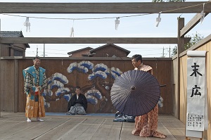 写真：馬瀬の狂言