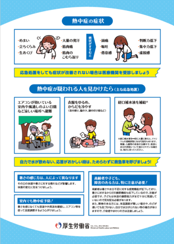 熱中症予防のために