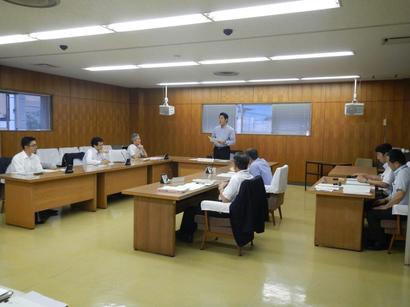 写真：平成27年度第1回伊勢市総合教育会議の様子