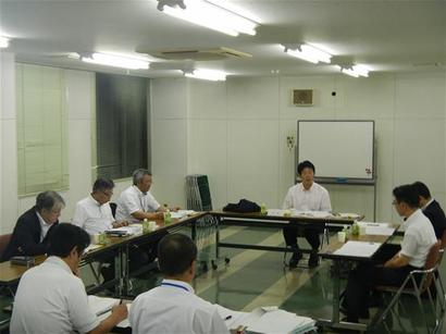 写真：平成28年度第1回伊勢市総合教育会議の様子