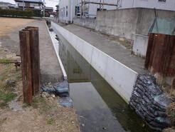 画像:黒瀬排水路完成