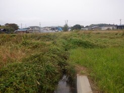 画像:鹿海排水路着手前