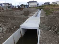 大湊排水路工事