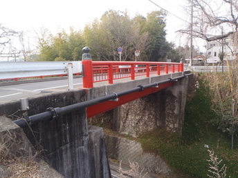 写真：完成した松尾橋