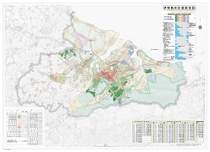 伊勢都市計画総括図