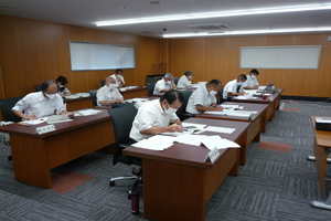 愛知県日進市のオンライン視察の様子の写真(2枚目)