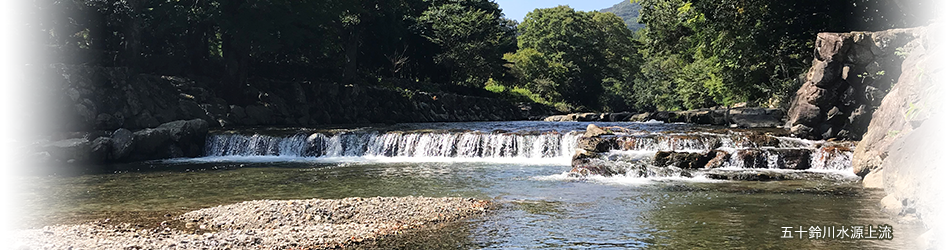 五十鈴川水源上流