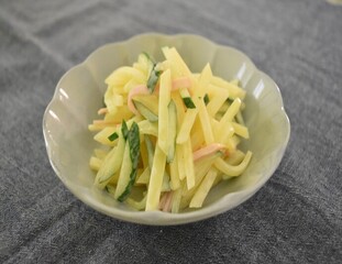 じゃがいものシャキシャキサラダ　写真