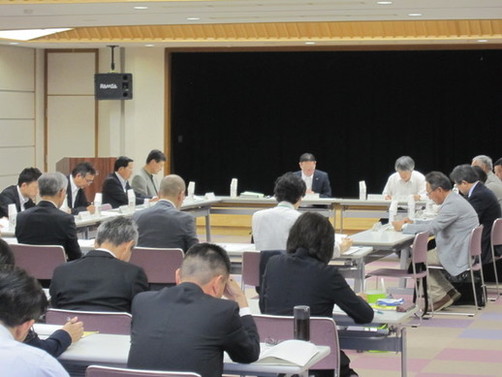 写真：平成30年度第1回伊勢志摩定住自立圏共生ビジョン懇談会の様子