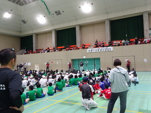 スポーツテスト開会式の写真