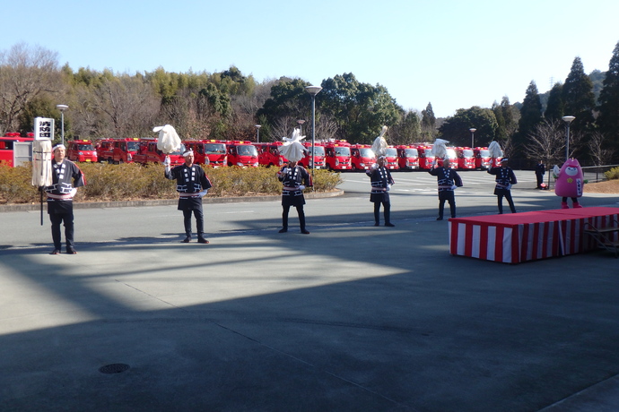 伊勢市消防団木遣隊