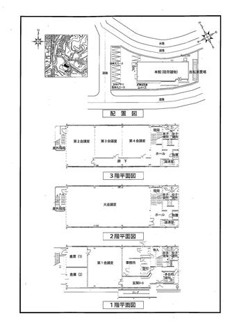 イラスト：館内図面