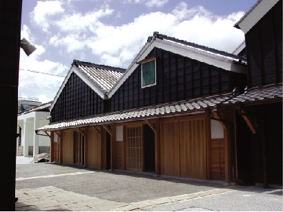 写真：伊勢河崎商人館の外観