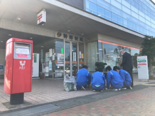 除草作業の様子