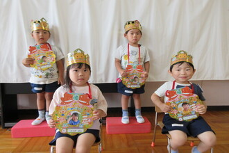 写真：いちご組誕生児