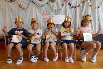 写真：さくら組誕生児