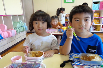 カレーパーティーの様子