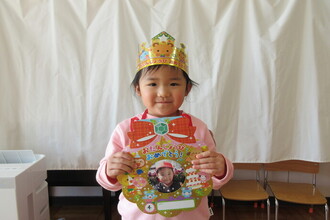 写真:2月生まれのいちご組さん
