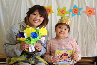 写真：3月生まれのさくら組さん