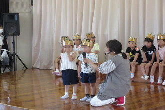 写真：年少組誕生児