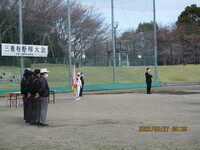 写真：会場での挨拶の様子