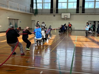 いせミライスポーツ大会綱引き