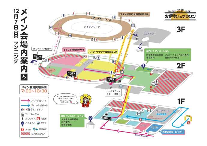 12月7日メイン会場内案内図