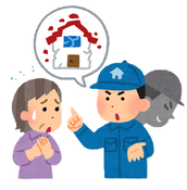 イラスト：リフォーム工事の勧誘