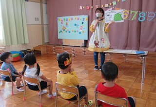 最後は柏餅の模様のこいのぼりになりました