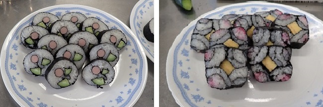 飾り巻き寿司の写真