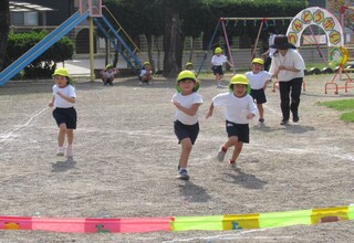 今度はき組さんがよーいどん