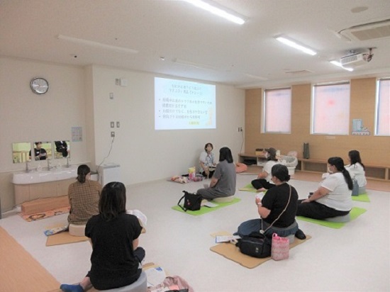 マタニティママの教室の様子
