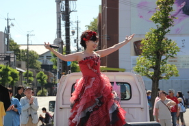 写真　城エリナさんのイベント披露の様子