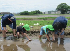 だんだん慣れてきた子どもたち