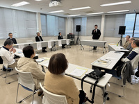 写真：会場での挨拶の様子