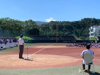 写真：会場での挨拶の様子