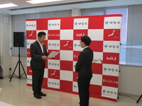 写真：会場での表彰式の様子