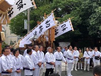 写真：会場での挨拶の様子