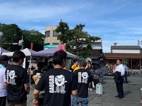 写真：会場での挨拶の様子