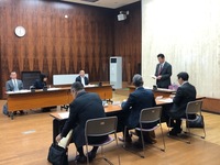 写真：会場での挨拶の様子