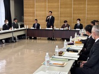 写真：会場での挨拶の様子