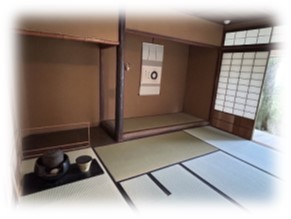 写真：伊勢河崎商人館茶室